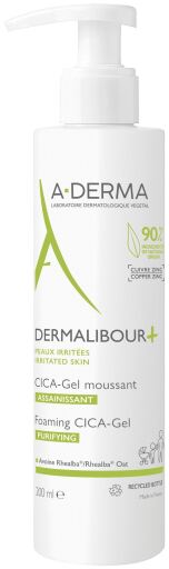 A-DERMA Dermalibour Cica-Reinigendes Schaumgel 200 ml