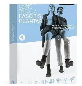 Medilast Kurze Socke Plantarfasziitis Schwarz Klein