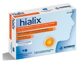 Normon Hialix Schleimhautschutz und Hydratation 24 Bonbons