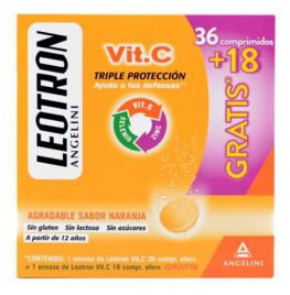 Leotron Vitamin C Triple Action Defenses 36 + 18 Brausetabletten