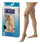 Jobst Lange Spitzenstrümpfe, leichte natürliche Kompression, Größe 5 Jobst Lange Spitzenstrümpfe, leichte natürliche Kompression, Größe 5