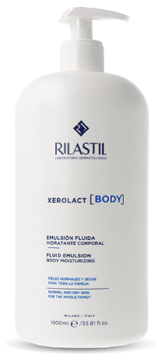 Rilastil Xerolact Feuchtigkeitsspendende Fluidemulsion f&uuml;r den K&ouml;rper, 1000 ml