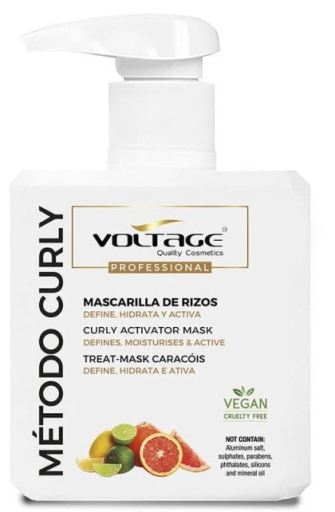 Voltage Cosmetics Curly Method Lockenmaske 500 ml