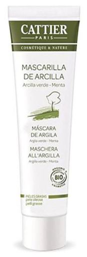 Cattier Gesichtsmaske mit gr&uuml;ner Tonerde 100 ml