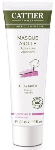 Cattier Lila Tonerde-Gesichtsmaske 100 ml