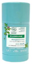 Bio-Gesichtsmaskenriegel mit Wasserminze und Ton, 25 g
