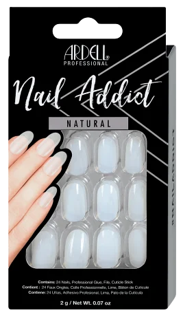 Ardell Nail Addict Nat&uuml;rliche ovale Kunstn&auml;gel