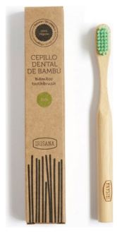 Irisana Bio Bamboo Kinderzahnb&uuml;rste Gr&uuml;n