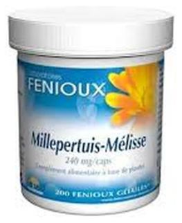 Fenioux Millepertuis Melisse 210 mg 200 Kapseln