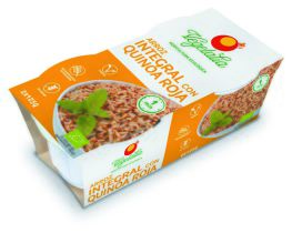 vegetalia Bio Naturreis mit vorgekochter roter Quinoa 2 x 125 gr