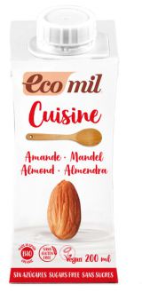 Ecomil Bio Mandelcreme zum Kochen 200 ml