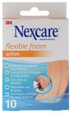 Nexcare Active Flexible Foam Wundverbandstreifen 6 x 10 cm