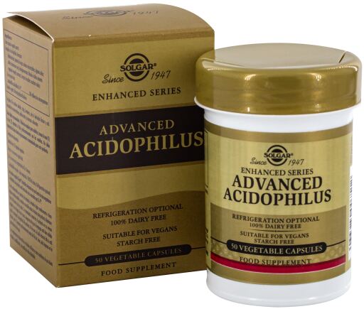 Solgar Advanced Acidophilus 50 Kapseln