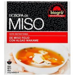 Misosuppe mit Algen 4 x 40 gr