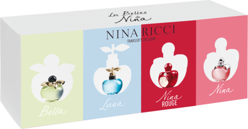 Set Miniatur Eau de Toilette 4x4 ml