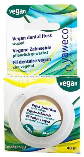 Yaweco Vegane Zahnseide 40 m
