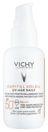 Capital Soleil Uv Age Daily Protector mit Farbe LSF 50+ 40 ml