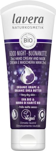 Lavera Gute Nacht 2 in 1 Handcreme und Maske 75 ml