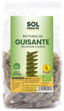 Glutenfreie Bio-Erbsen-Fusilli 250 gr