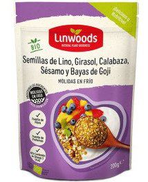 Linwoods Leinsamen Sonnenblume K&uuml;rbis & Sesam Goji Bio 200 gr