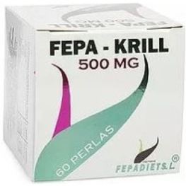 Fepadiet Krill mit Astaxanthin 500 mg 60 Perlen