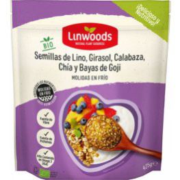 Linwoods Leinsamen Sonnenblumenk&uuml;rbis & Sesam Goji Bio 425 gr
