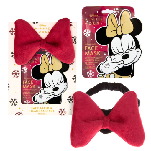 Mad Beauty Disney Minnie Gesichtsmaske + Stirnband-Set