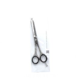 Professionelle Stylo 21 Z&auml;hne Schwarz 5,5 R&auml;ndelschere