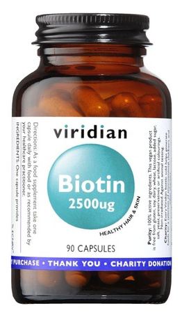Biotin 2500 Ug 90 pflanzliche Kapseln