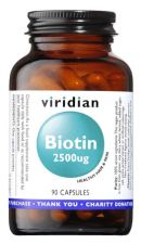 Biotin 2500 Ug 90 pflanzliche Kapseln