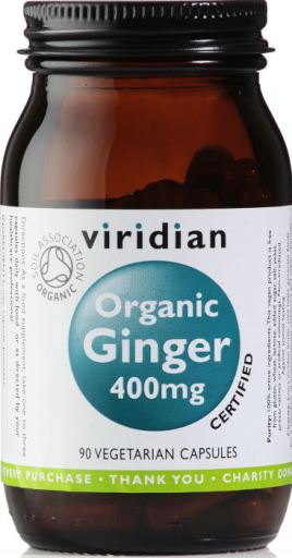 Ingwerwurzel Bio 400 mg 30 pflanzliche Kapseln