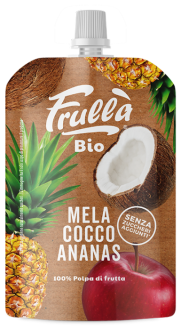 Natura Nuova Apfel-, Kokosnuss- und Ananasp&uuml;ree 100 gr
