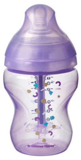 Tommee Tippee Lila Anti-Kolik-Flasche 260 ml