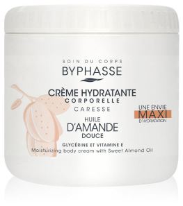 Byphasse Feuchtigkeitsspendende K&ouml;rpercreme mit S&uuml;&szlig;mandel&ouml;l 500 ml