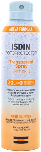Isdin Transparentes Sonnenschutzspray LSF 30 250 ml