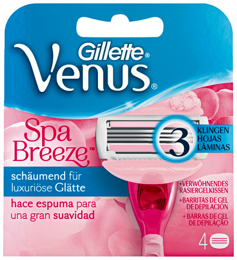 Gillette Venus Venus Spa Breeze Nachf&uuml;llpackungen