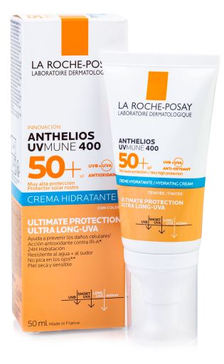 La Roche Posay Anthelios UVMune 400 get&ouml;nte Feuchtigkeitscreme LSF 50+ 50 ml