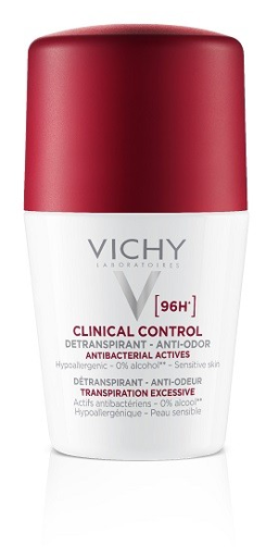 Vichy Control 96H Antitranspirant-Deodorant Roll-On, 50 ml
