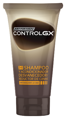 2 in 1 Shampoo und Sp&uuml;lung zur Reduzierung grauer Haare, 118 ml
