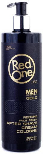 Red One Face Fresh After Shave Men Gold K&ouml;lnisch Creme 400 ml