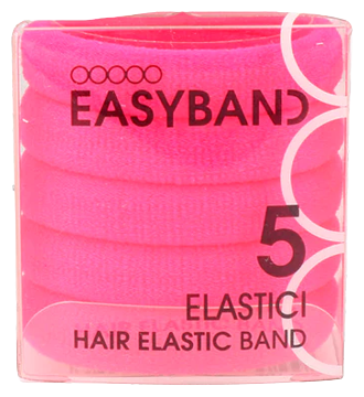 Pro Easy elastisches Haarband 5 Einheiten