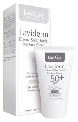 Lavigor Laviderm Gesichts-Sonnencreme LSF 50+, &ouml;lfrei, 50 ml