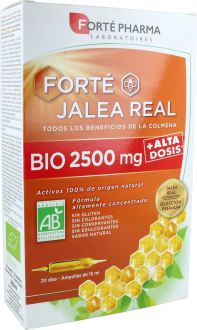 Fort&eacute; Pharma Bio-Gel&eacute;e Royale 2500 mg 20 Ampullen