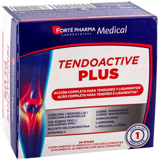 Fort&eacute; Pharma Tendoactive Plus 20 Sticks