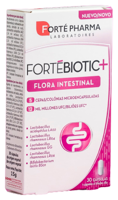 Fort&eacute; Pharma Fortebiotic+ Darmflora 30 Kapseln