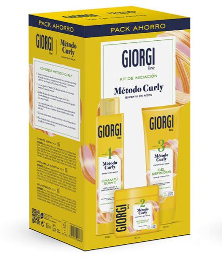 Giorgi Line Curly Method Starter Kit 3-teilig