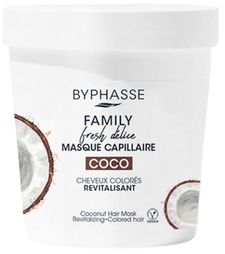 Family Fresh Delice Coconut Mask Coloriertes Haar 250 ml