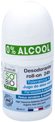 SO'BiO &eacute;tic Toleranz + 24H Deodorant Aloe Vera Bio 50 ml