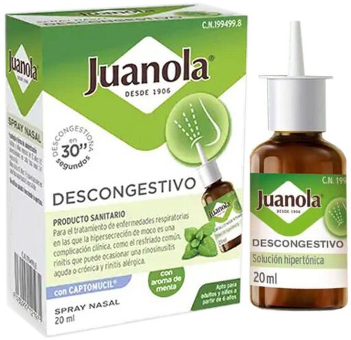 Juanola Abschwellendes Nasenspray 20 ml