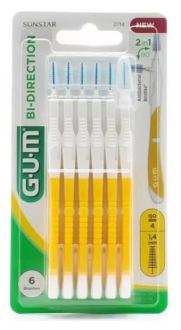 Gum Bidirektionale Interdentalb&uuml;rste 1,4 mm 6 Einheiten